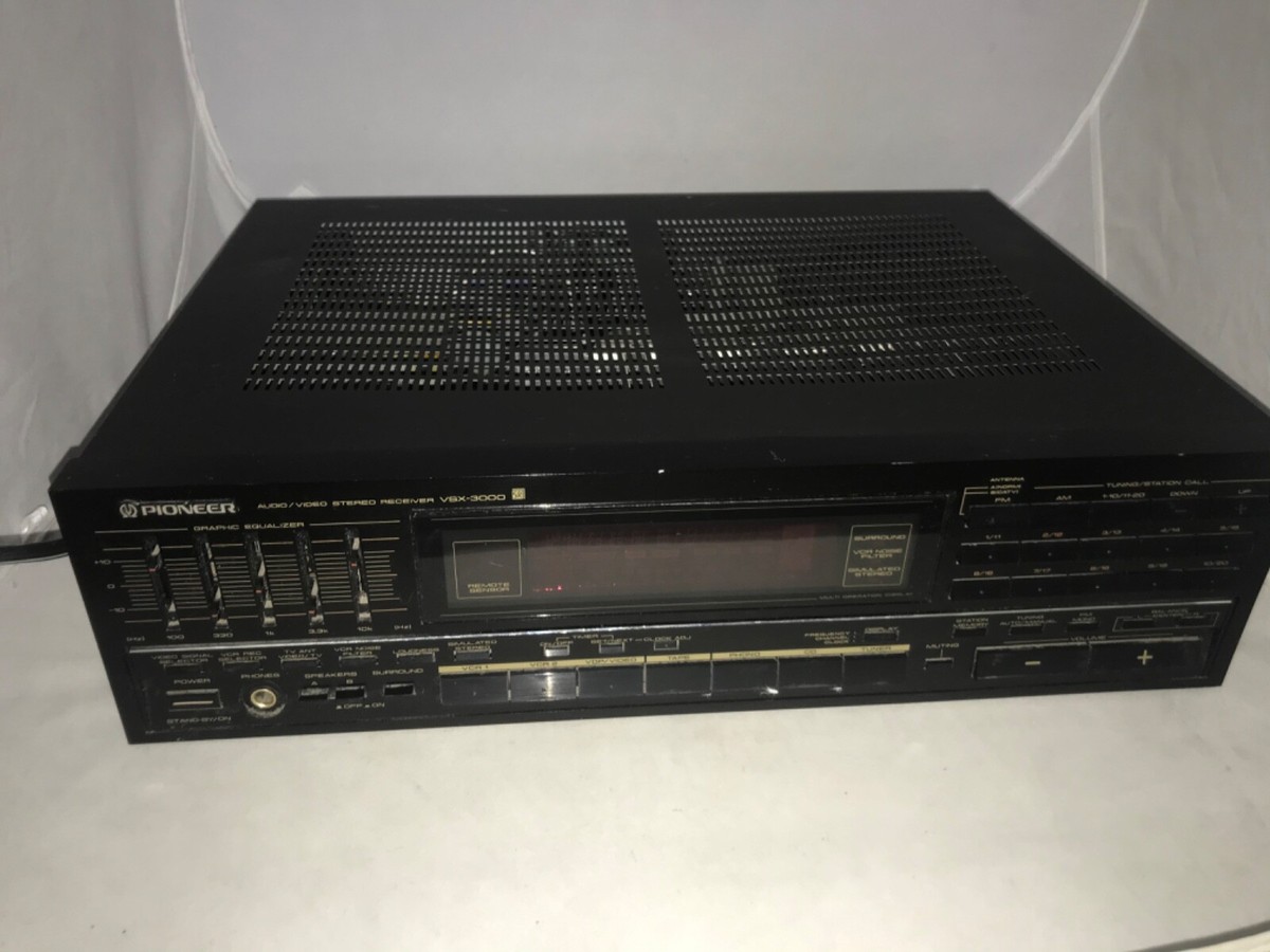 Vintage Pioneer VSX-3000 Stereo Audio Video Receiver