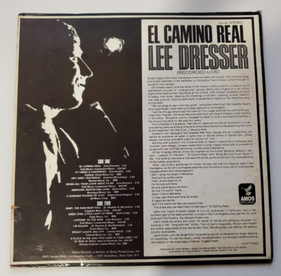 Lee Dresser - El Camino Real - Amos Records AAS.7003 - Stereo - 12
