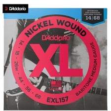 D'Addario EXL157 Nickel Wound Electric Baritone Guitar Strings 14-68 Medium