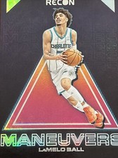 2021-22 Panini Recon LaMelo Ball Maneuvers Insert Holo Hornets