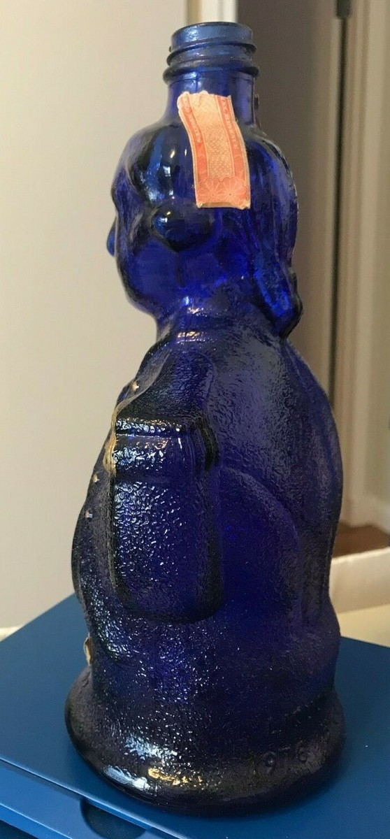 VTG W/LABEL Charles Jacquin Cobalt Blue George Washington Cherry