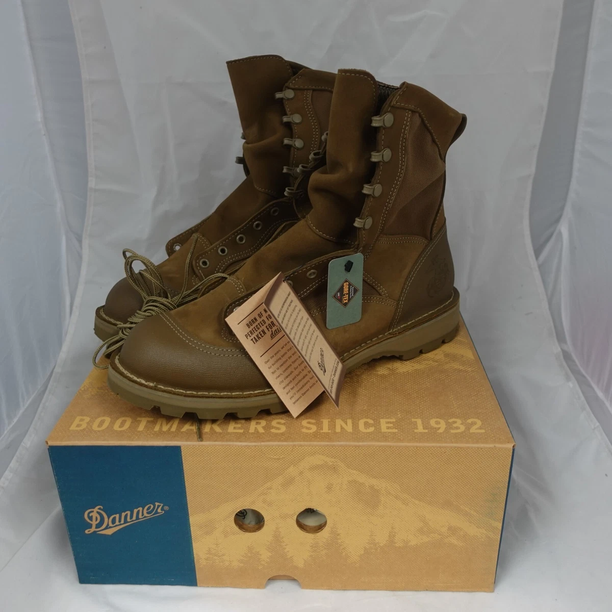 Danner USMC RAT Temperate Gore-Tex Combat Boots Men’s 12.5R Vibram Sole Danner USMC RAT Temperate Gore-Tex Combat Boots Men main image 2