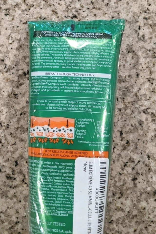 Eveline Slim Extreme 4D  Intensely Slimming And Firming Cellulite Fitness Serum - Image 4 of 4