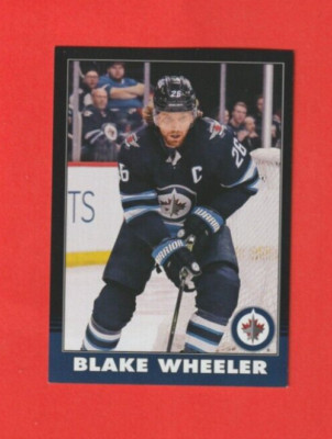 2020-21 O-Pee-Chee RETRO BLACK # 59 Blake Wheeler WINNIPEG JETS 23/100