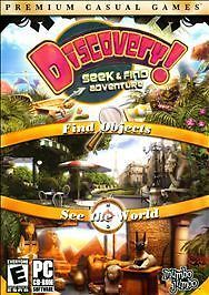 BRAND NEW Sealed Discovery: Seek & Find Adventure (PC, 2008)