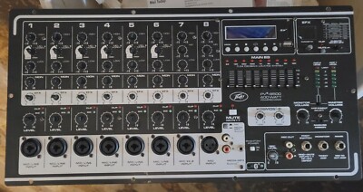 8 input font panel to a PV I8500 400-WATT AMP...