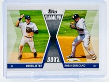 2011 Topps Series 1 #DD-JC Diamond Duos Derek Jeter & Robinson Cano
