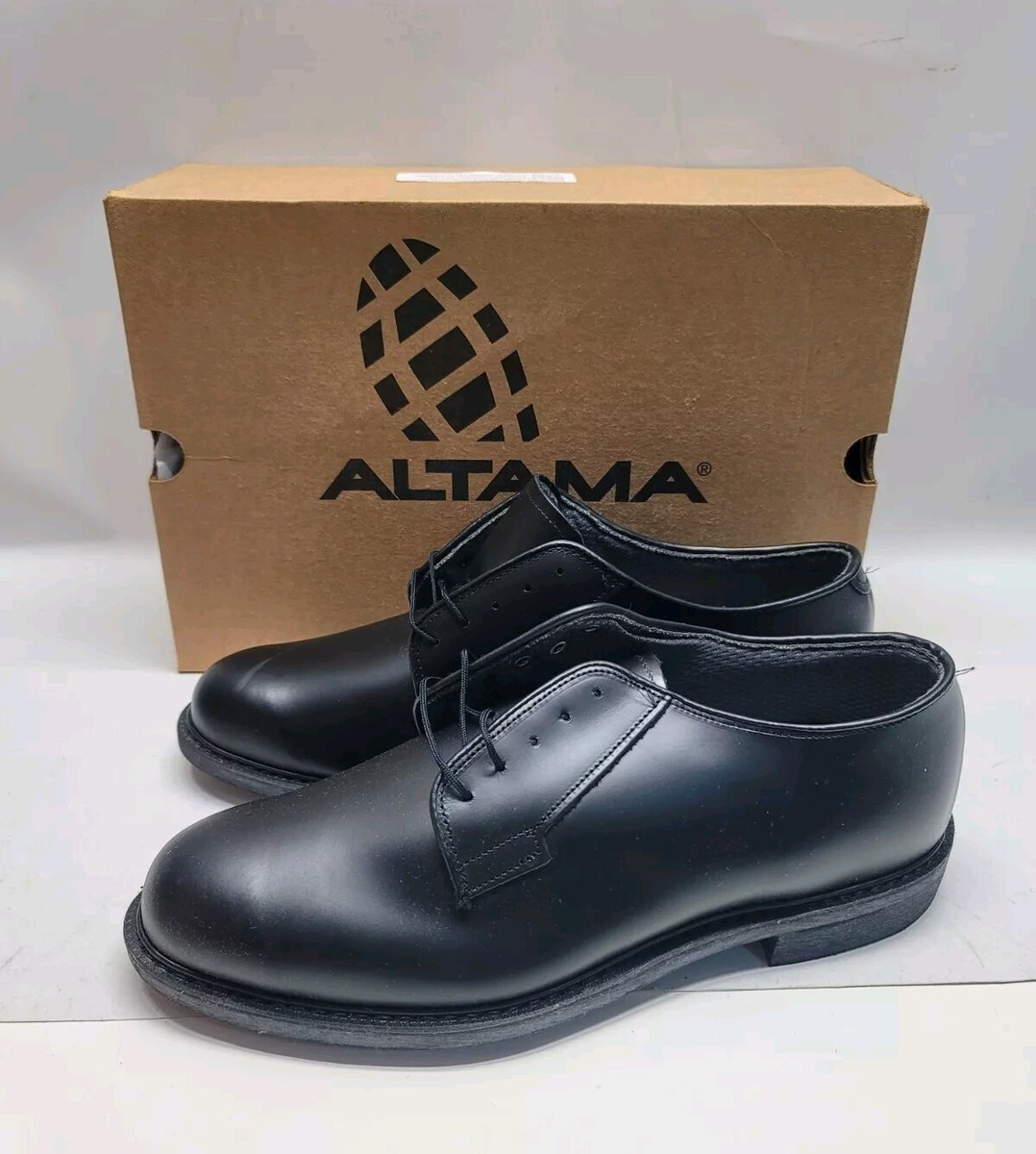 Altama Military Work Dress Oxford Shoes Uniform Men's 12 D Black Leather  E00968C | eBay