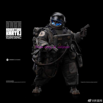 Underverse 1/6 Adventure Kartel D.A.G.R Shadow Dead Astronaut Gangsta Resurrec