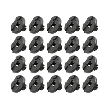 100Pcs Bumper Clips 8mm Fastener Mud Flaps Fender Push Plastic Rivet fits Nissan
