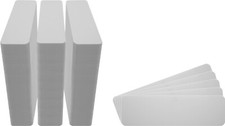  900 CD Disc Jewel Case Shelf Divider Cards - 2"x6-3/4" - White Standard 30mil