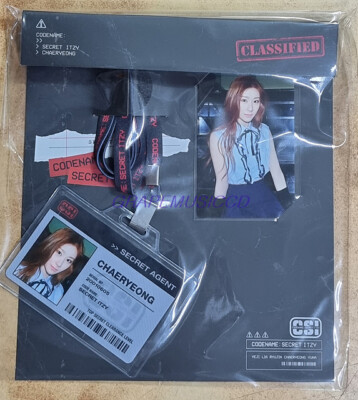 ITZY CSI : Codename Secret POP-UP STORE GOODS AGENT ID CARD +