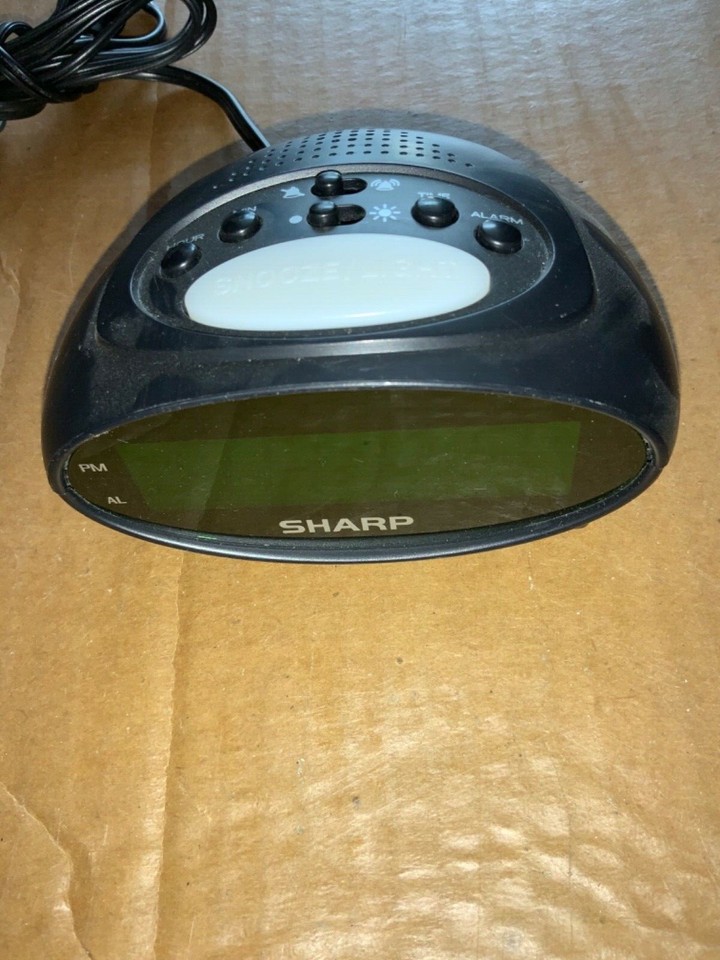 Sharp Am/Fm Dual Alarm Clock Radio | eBay