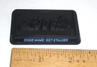 GI Joe Figure Name Plate Display Stand /Base  2007 SGT Stalker (Double Peg Ver.)