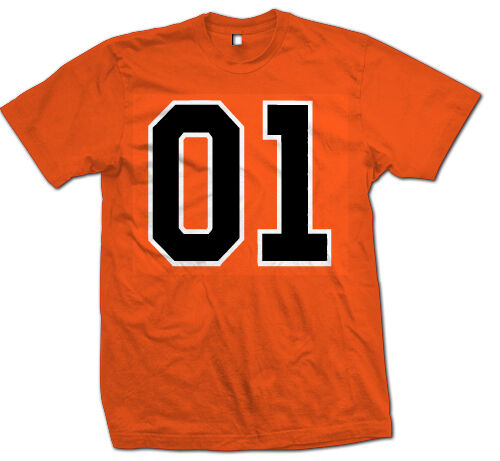 General Lee 01 Men's Orange T-Shirt Retro Funny Dukes Hazzard Rebel Classic S-5X - Picture 1 of 2