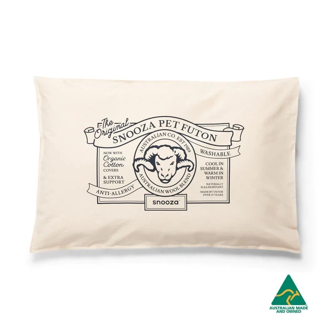 Snooza Organic Pet Futon - Natural ORIGINAL