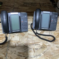 Lot Of 2! Mitel 5320e IP Phone w/Backlit Display (50006634) Tested - B Grade