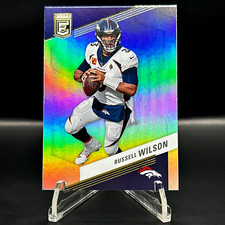 2023 Panini Donruss Elite RUSSELL WILSON #85 Base Holofoil - Denver Broncos