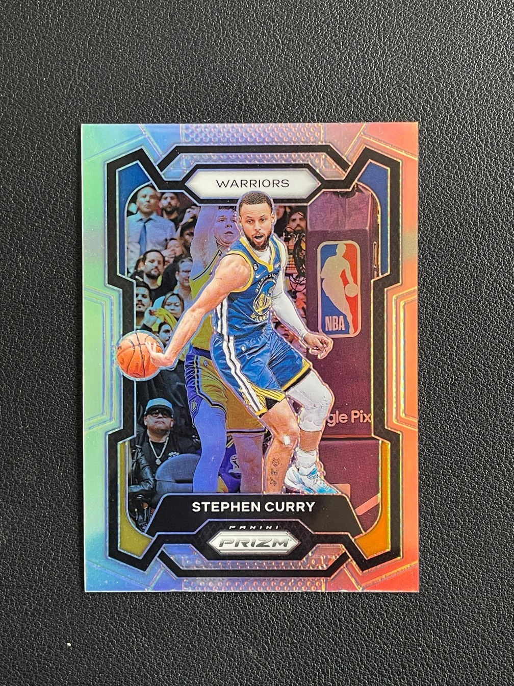 Stephen Curry 2023-24 Panini Prizm Silver Prizm #119