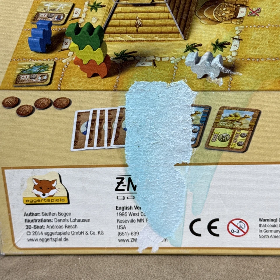 Camel Up COMPLETE Board Game - Stephen Bogen Z-Man Cup Board Game - Image 4 of 4