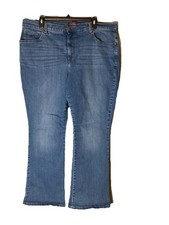 Gloria Vanderbilt Jeans Women  s 18W/Blue/Amanda Bootcut/Stretch/5 Pocket Styling