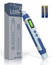 Portable Natural Gas Leak Detector Audible  Visual Alarm Technology Home Safety