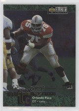 1997 Upper Deck Collector's Choice Turf Champions Orlando Pace #TC4 HOF 2m6