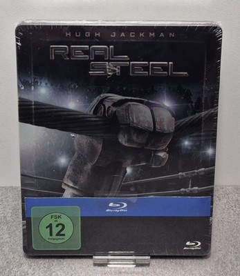REAL STEEL - Steelbook Blu-Ray - OOP - NEU & OVP