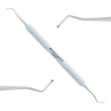 Silicone Dental Triple-Angled Excavator 1mm Restorative Double Ended Instrument