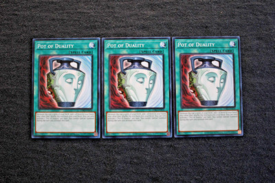 3x Pot of Duality playset (x3 LDK2-ENY34, Common) [Mint] Yugioh cards