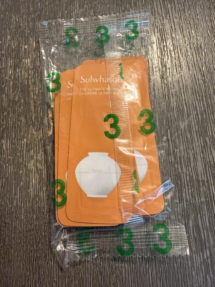 Crema Sulwhasoo The Ultimate S 1 ml (10 piezas ~ 100 piezas) muestra versión más nueva Foto 3 de 4
