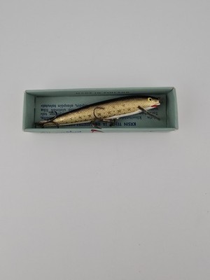 Rare Early Rapala Star Foil Wobbler, #9G New Old Stock! 