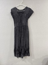 MINKPINK Urban Outfitters Womens sz S  Dress Embroidered