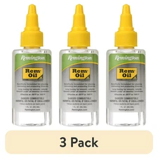 3 Pack Rem Oil Squeeze Bottle 1 oz. each Remington Oil