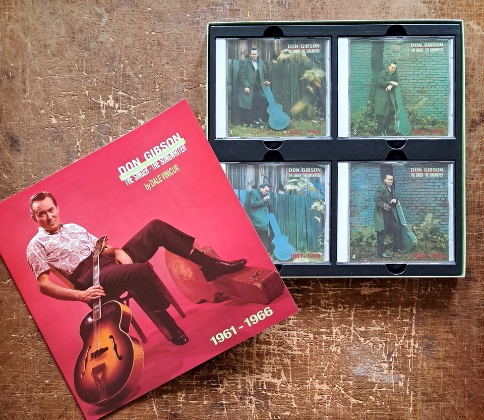 Don Gibson TheSinger The Songwriter 1961-1966 4 CD Box Set Bear Family neuwertig - Bild 3 von 3