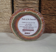 Kaufman Jelly Roll Up Strips Quilting Fabric 40 ct - Shades of the Season 1087
