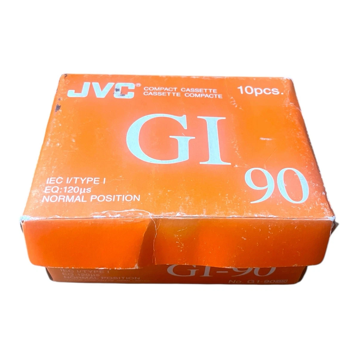 Cassette Audio JVC GI 90 Minutes – 2 X 45 Min – Neuve Sous Blister