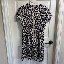 Eliza J Dress 10 Leopard Print Mini