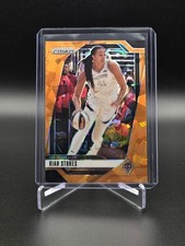 2024 Panini Prizm WNBA - Kiah Stokes #122 Orange Ice Prizm