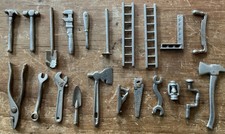 Lionel Pre War 208 Iron Tools Plus Many More - Over 20 Model Tools