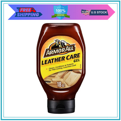 Armor All Car Leather Conditioner Gel, Interior Cleaner for Cars 18 Fl Oz