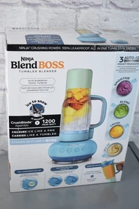 Ninja Blend Boss DB351BL Personal Blender 26oz Blue Raspberry NEW