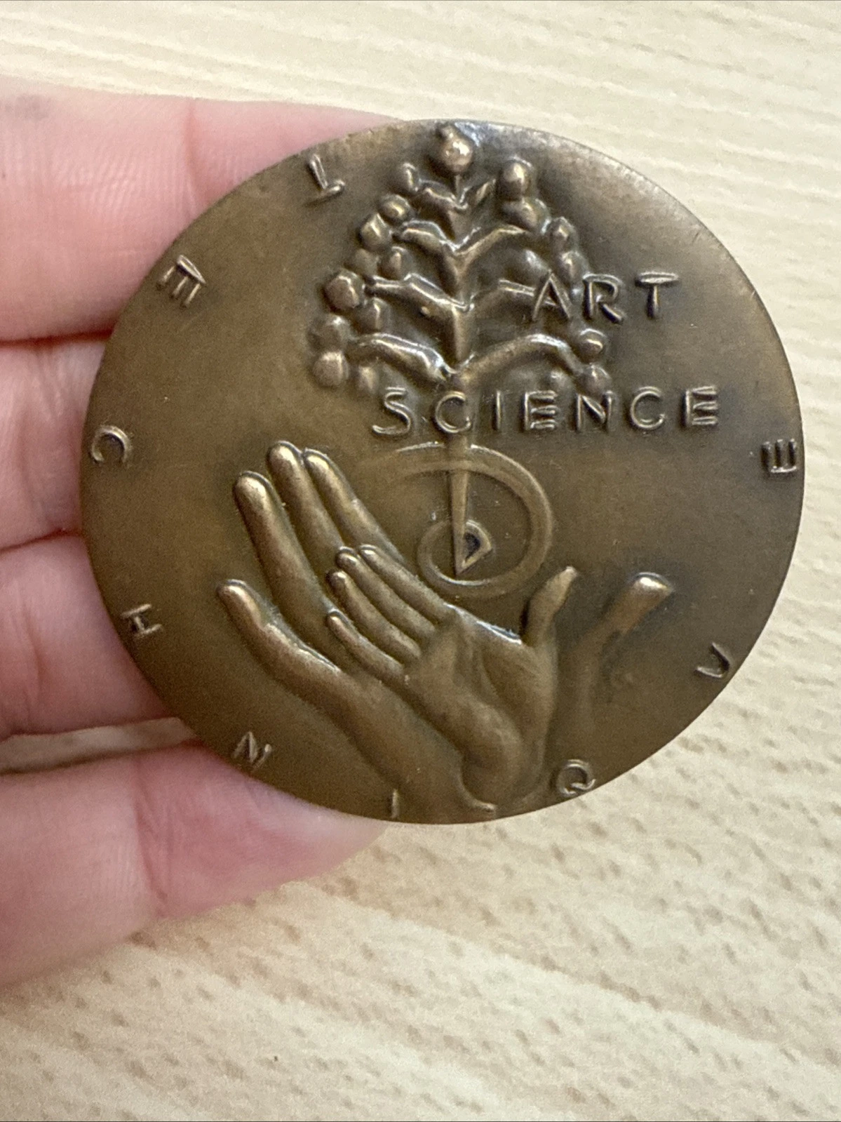 Médaille De L’enseignement Technique En Bronze