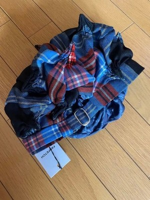 Charles JEFFREY LOVERBOY Checkered Hat Blue/Red/Black with Tags