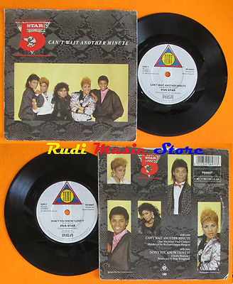 LP 45 7''5 FIVE STAR Can't wait another minute Don't you know i love (QSF1)