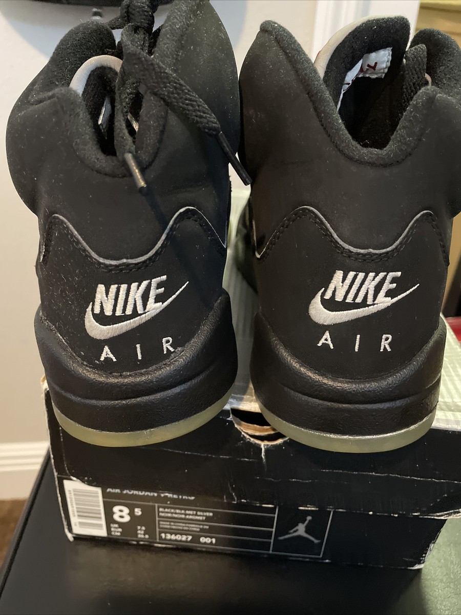jordan 5 og black metallic