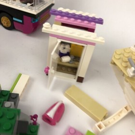 Lot of Lego Friends 41106 Pop Star Tour Bus Boat House Assorted Figures ++ LOOK