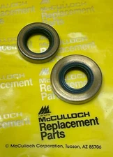 NOS OEM McCulloch Oil/Crank Seals Fits Super 250, 300, 380, 550 and More (B 70)