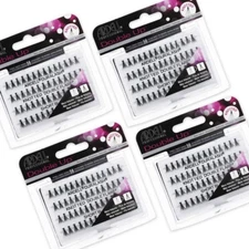 Ardell Double Up False Eyelashes Knot-Free Short Black #68290 (4 Pack)