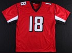 Calvin Ridley Signed Falcons Red Jersey (Beckett) Atlanta 1st Rd Pick 2018 Draft — photo 3